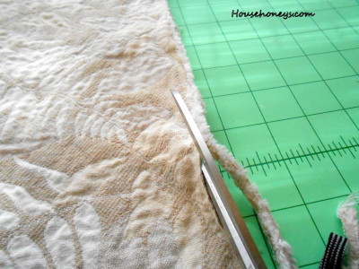 cutting selvage