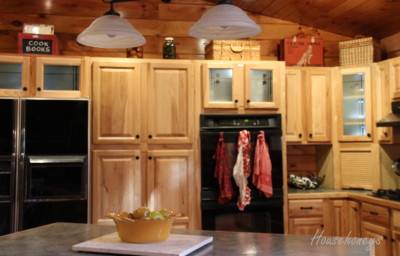 lighted cabinets