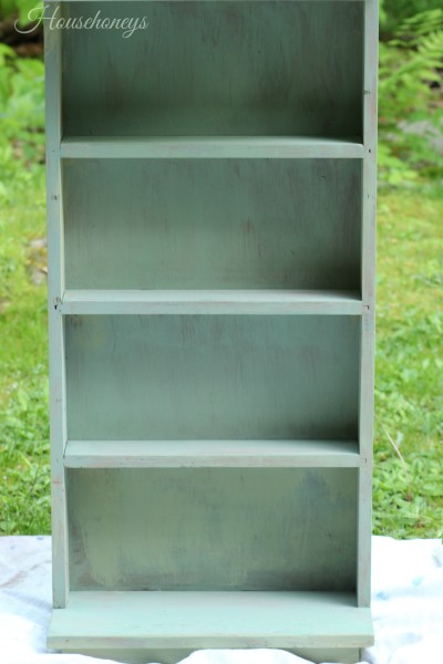 painted pine cabinet