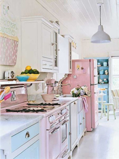 Vintage Kitchen Design | Fox Den Rd