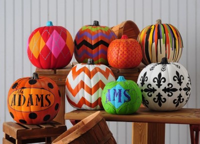 painted-pumpkins