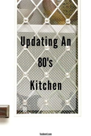 updating an 80s kitchen