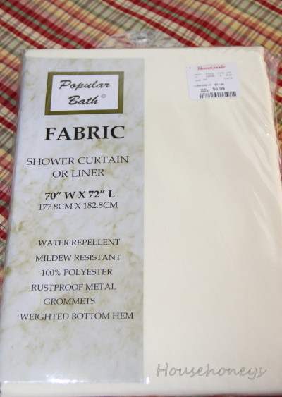 shower curtain for drapes