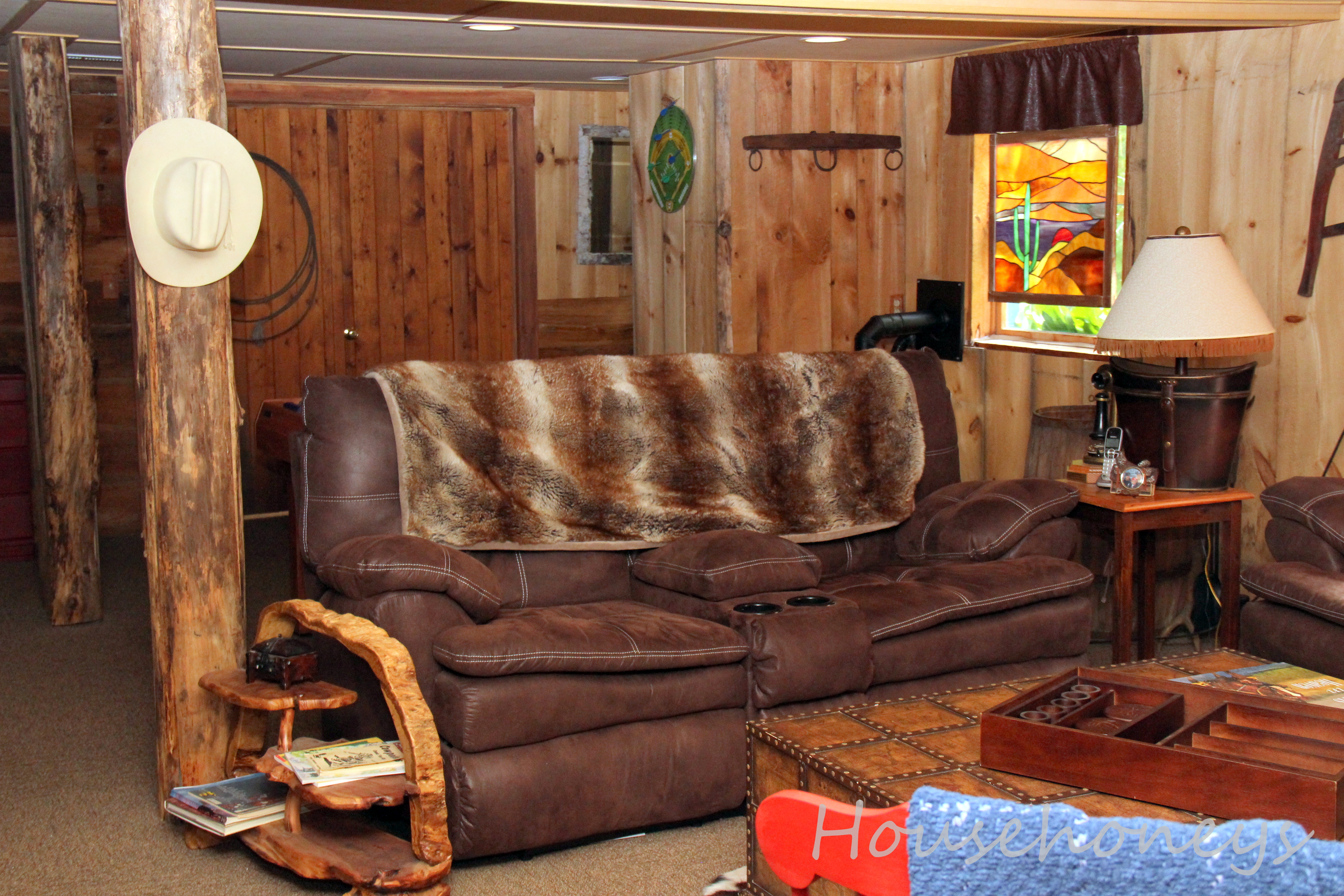 Futuristic Western Themed Room Ideas in Living room