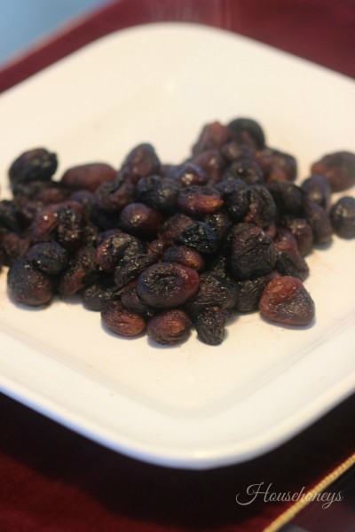 grapes cooked