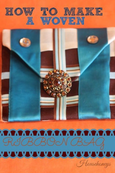 Woven Ribbon Bag