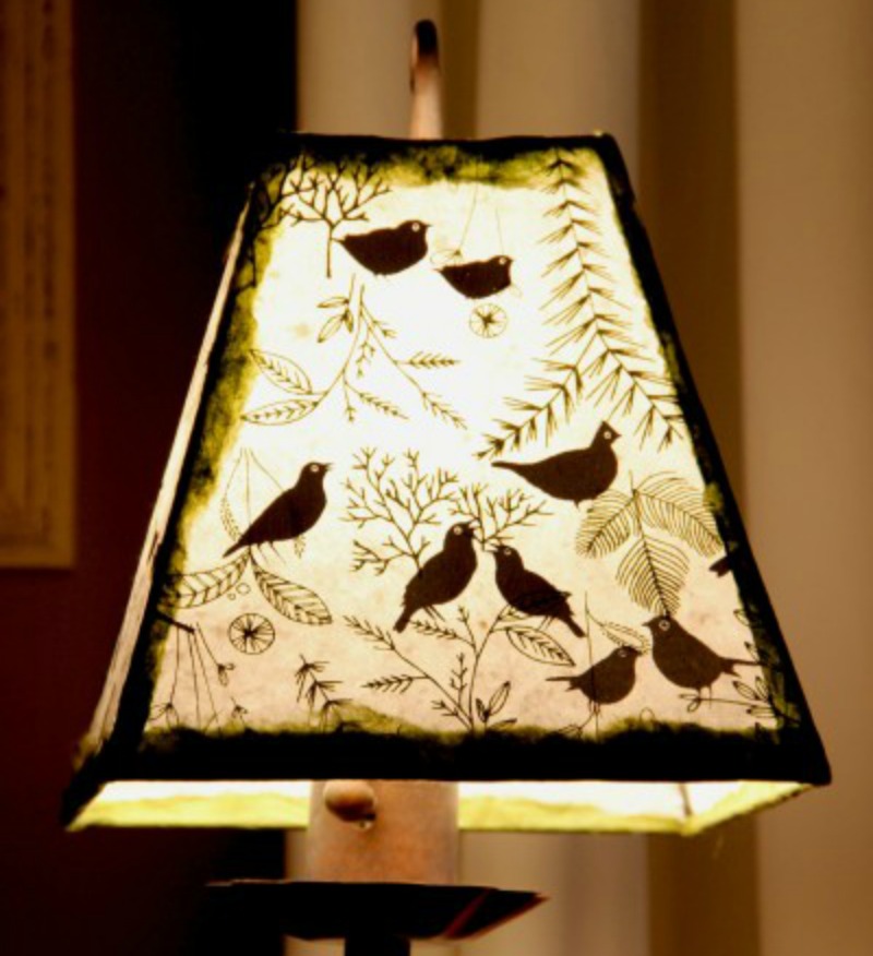 Diy Paper Shade Fox Den Rd, Make Your Own Lampshade